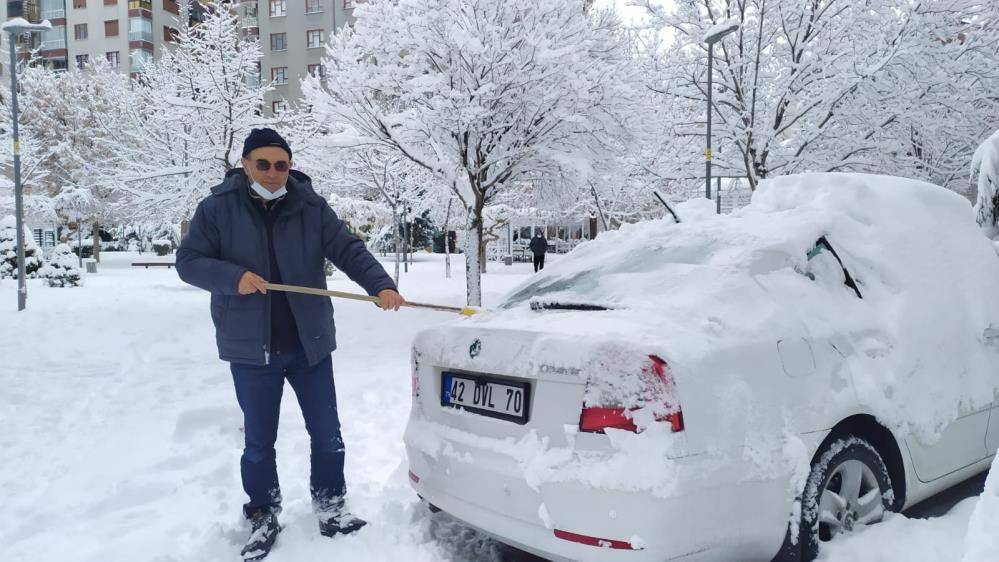 Konya’da yoğun kar yağacak 12 konum ve tarih açıklandı 9